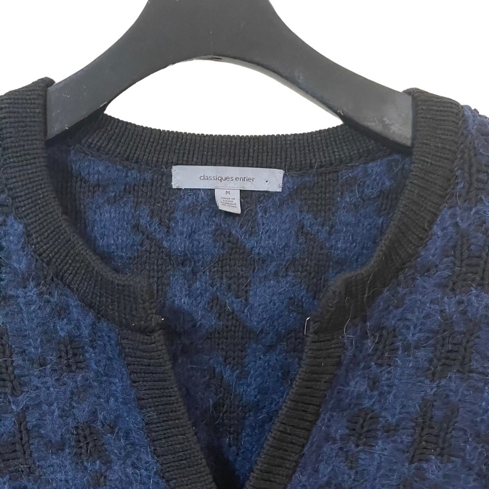 Classiques Entier Mohair Alpaca Blend Houndstooth… - image 6